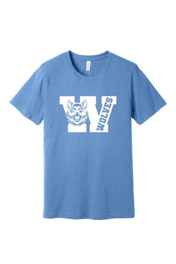 BELLA+CANVAS® Youth Heather CVC Tee - Image 29