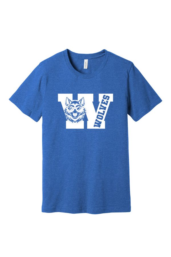 BELLA+CANVAS® Youth Heather CVC Tee - Image 34