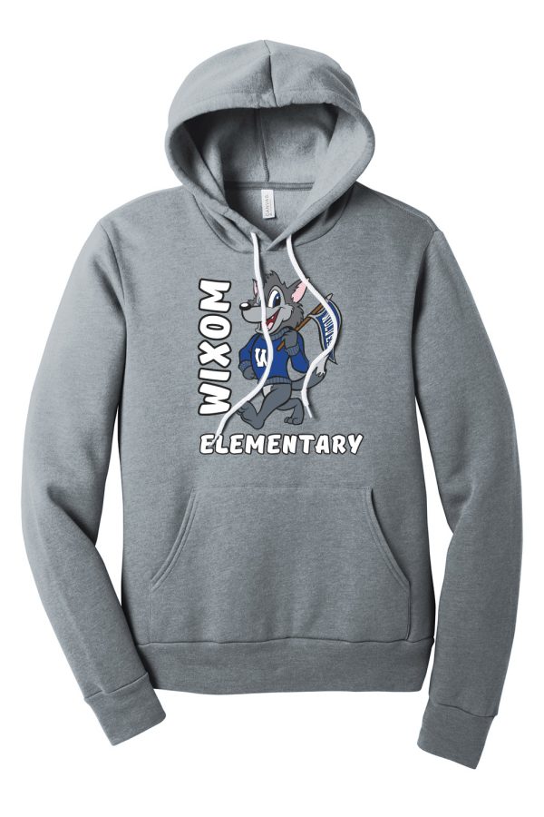 BELLA+CANVAS® Unisex Sponge Fleece Pullover Hoodie YOUTH - Image 3