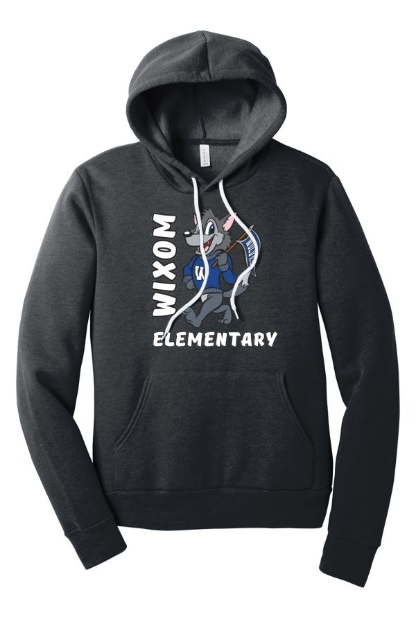 BELLA+CANVAS® Unisex Sponge Fleece Pullover Hoodie YOUTH - Image 4