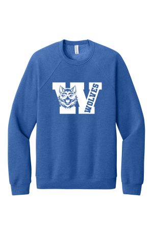 BELLA+CANVAS® Unisex Sponge Fleece Raglan Sweatshirt