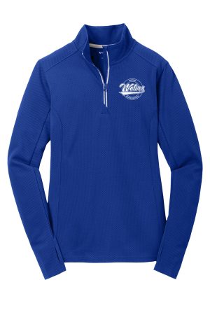 Sport-Tek® Women's Sport-Wick® Textured 1/4-Zip Pullover