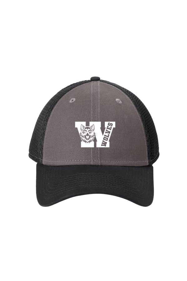 New Era® Snapback Contrast Front Mesh Cap