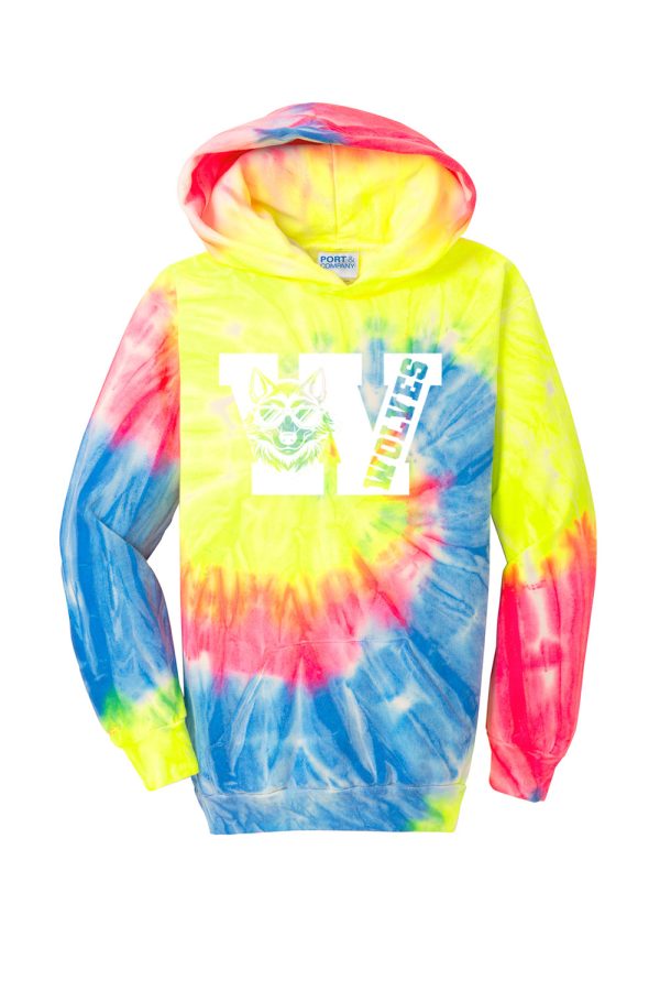 Port & Company® Youth Tie-Dye Pullover Hooded Sweatshirt - Image 16