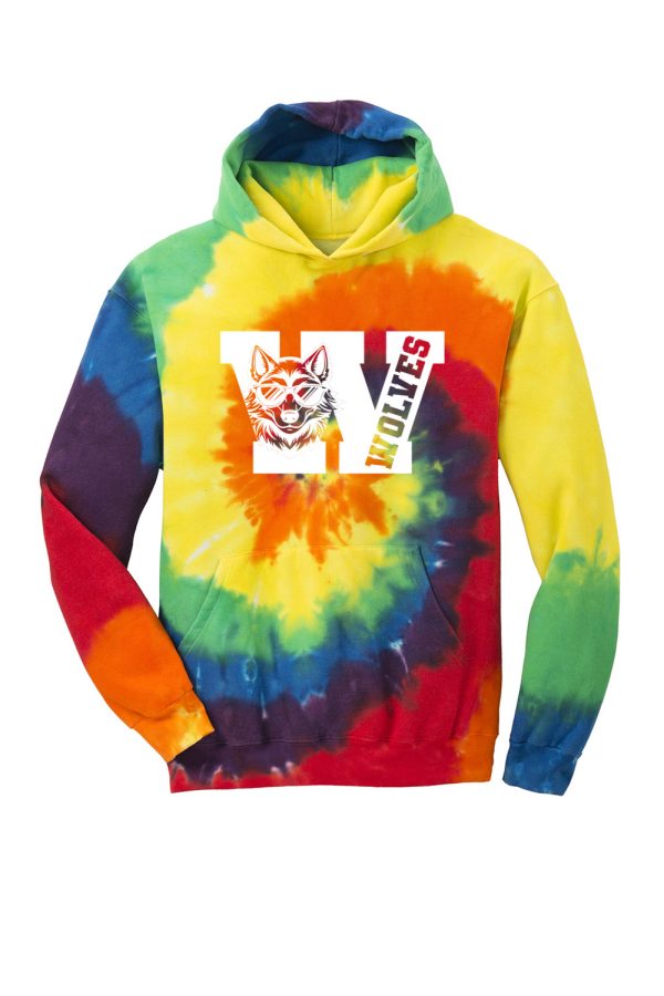 Port & Company® Youth Tie-Dye Pullover Hooded Sweatshirt - Image 15