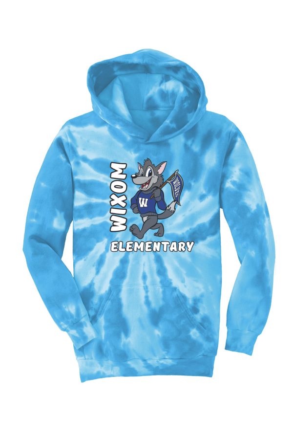 Port & Company® Youth Tie-Dye Pullover Hooded Sweatshirt